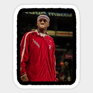 Allen Iverson - Chewing Gum Vintage Sticker